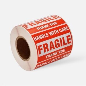 (NWT) 500 Fragile Stickers